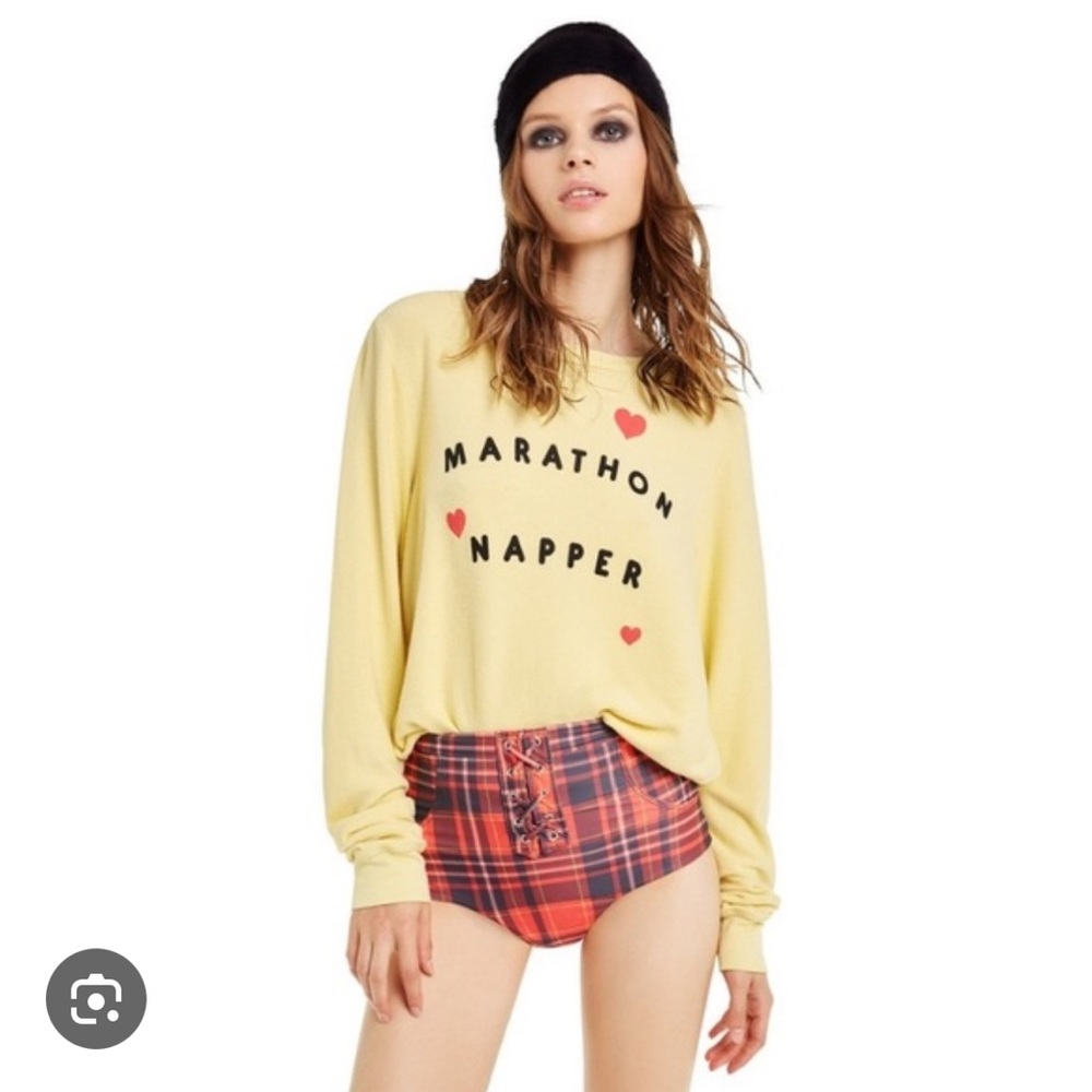 Wildfox Marathon Napper Baggy Beach Jumper